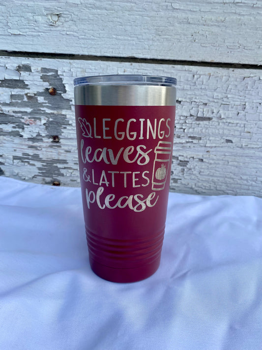 Leggings, Leaves & Lattes Please
