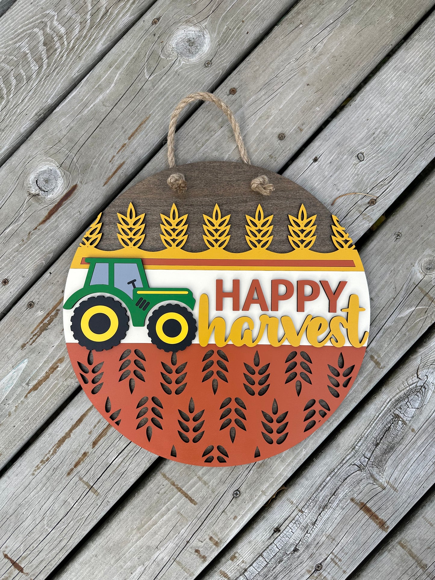 DIY Paint Kit: Happy Harvest Tractor