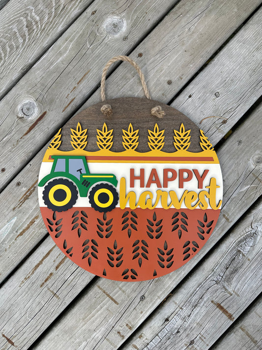 DIY Paint Kit: Happy Harvest Tractor