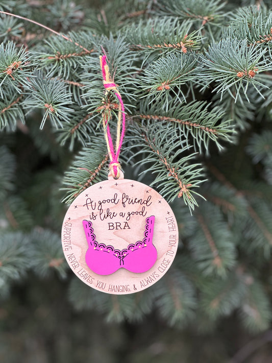 Good Friends Are Like A Good Bra