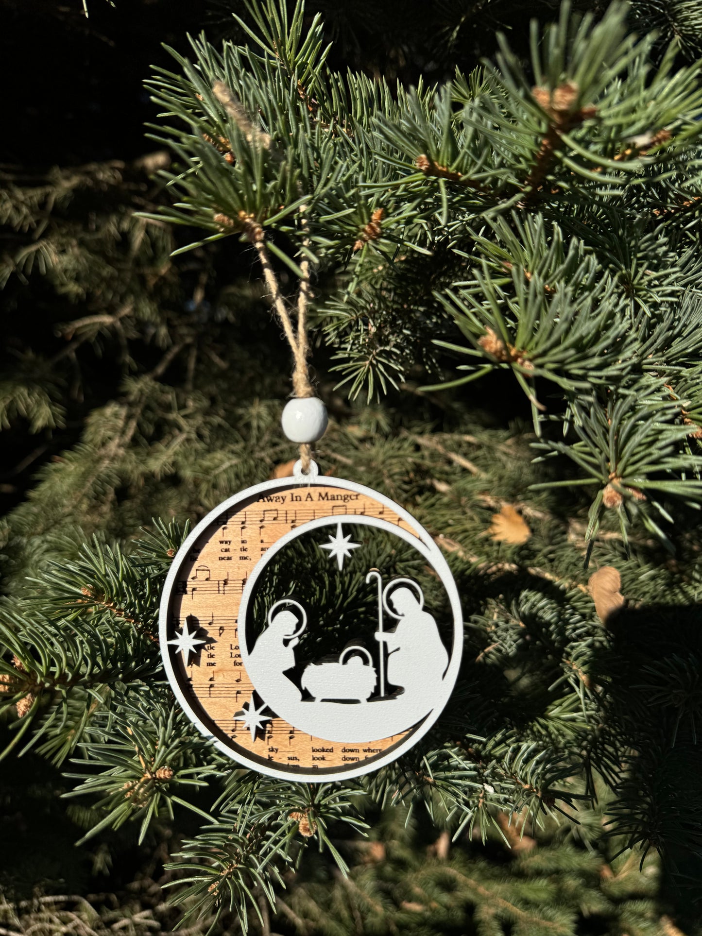 Away In A Manger Ornament