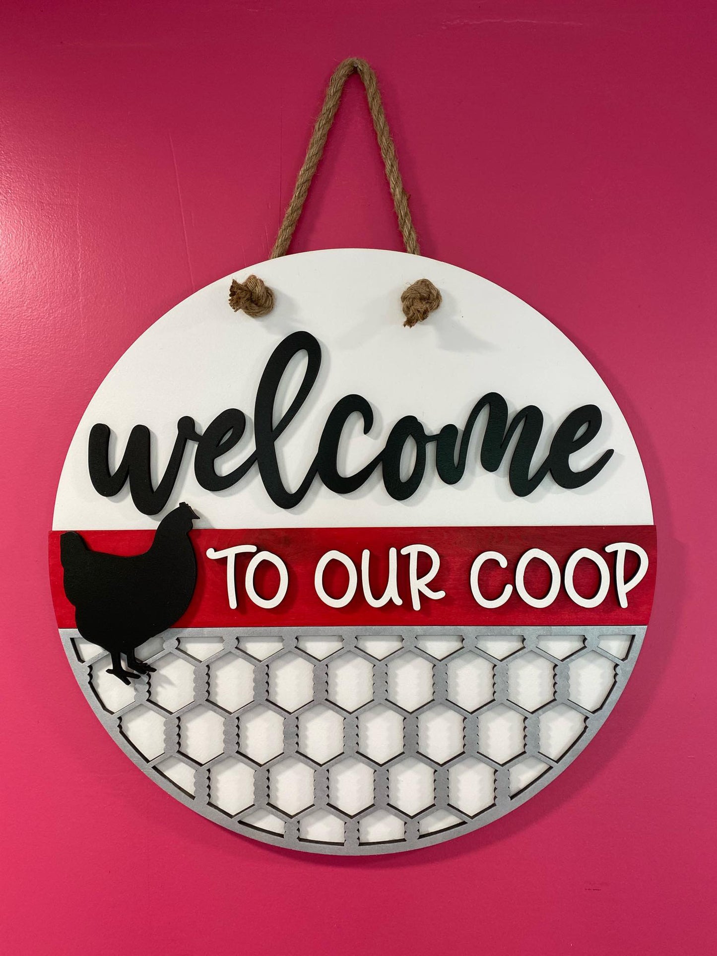 DIY Paint Kit: Welcome to our coop