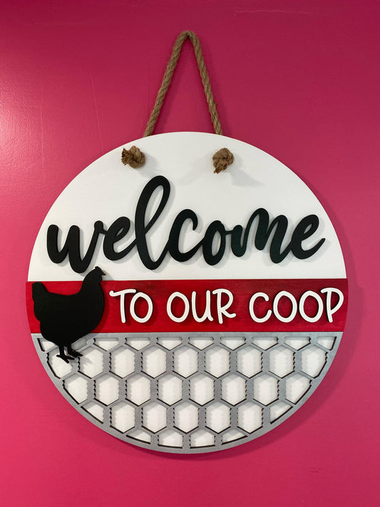 DIY Paint Kit: Welcome to our coop