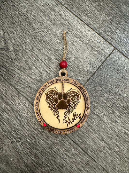 Pet Wing Ornament