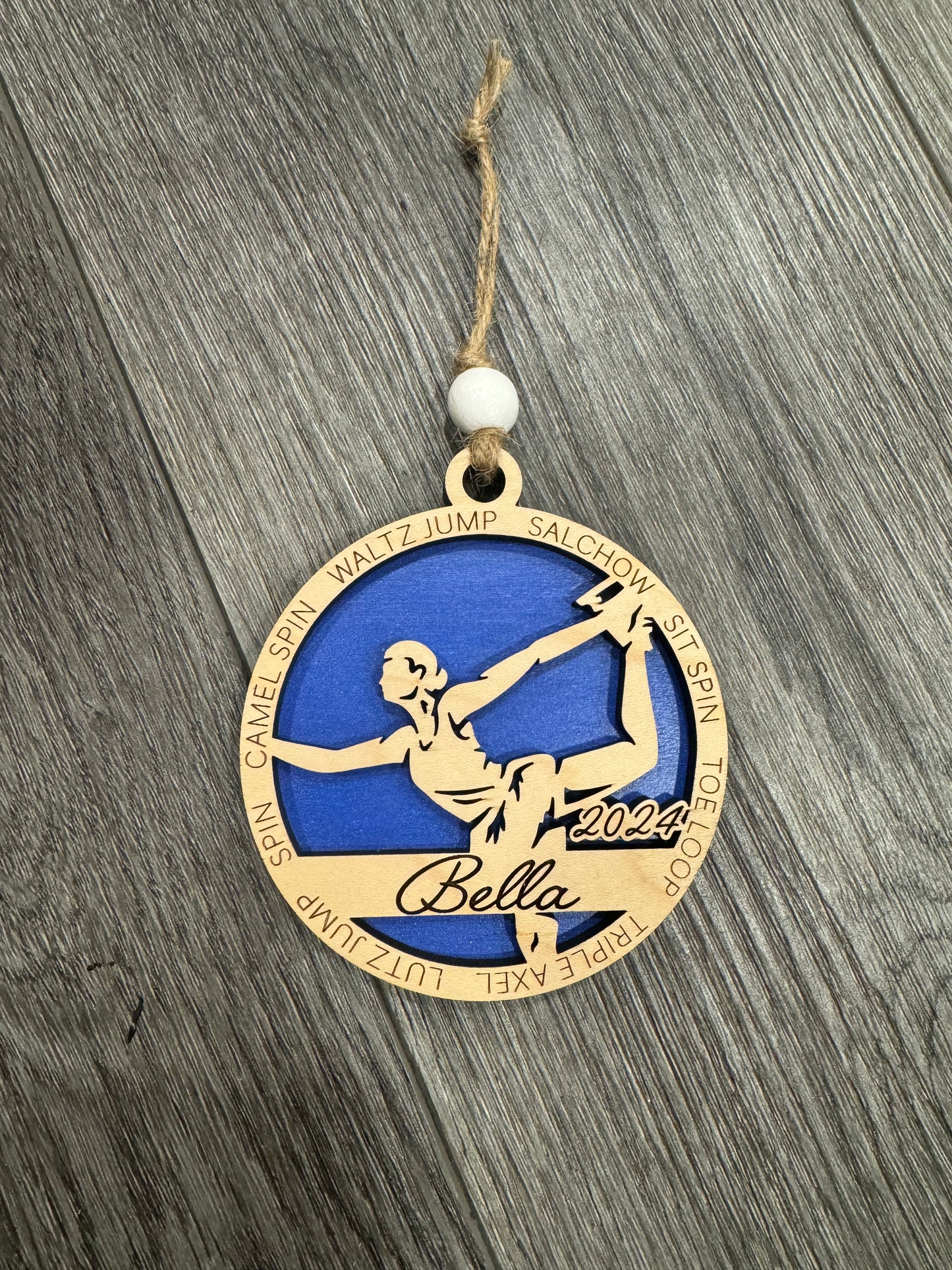 Figure Skating Ornament