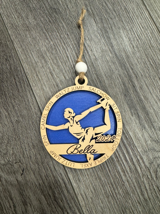 Figure Skating Ornament
