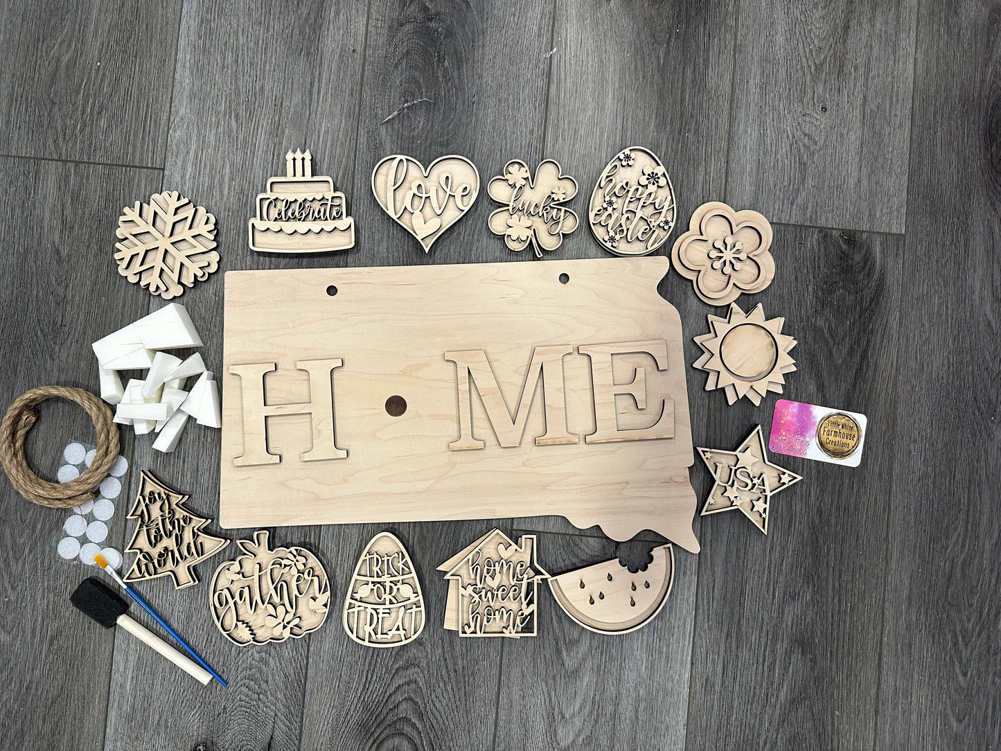 DIY Paint Kit: South Dakota Interchangeable