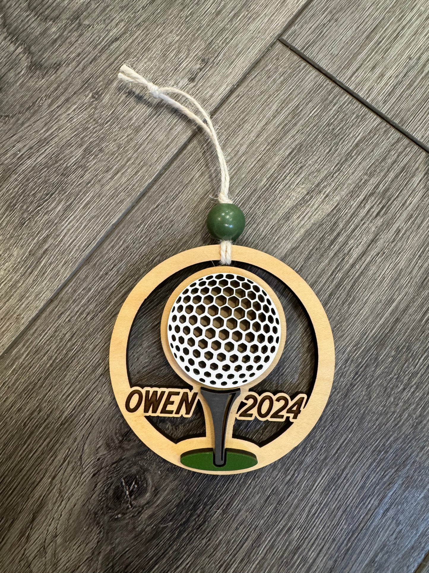 Golf Ornament