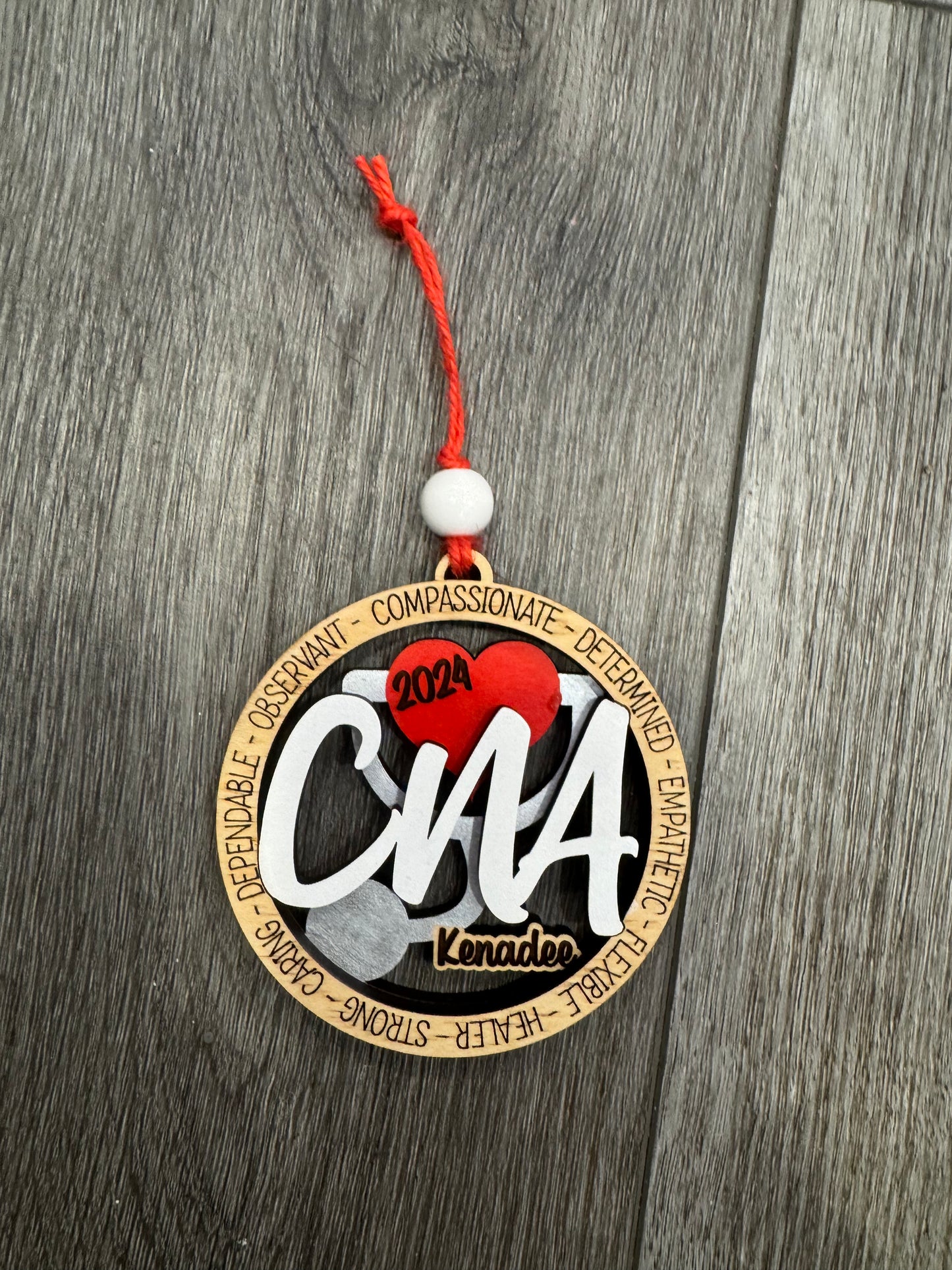 CNA Personalized Ornament