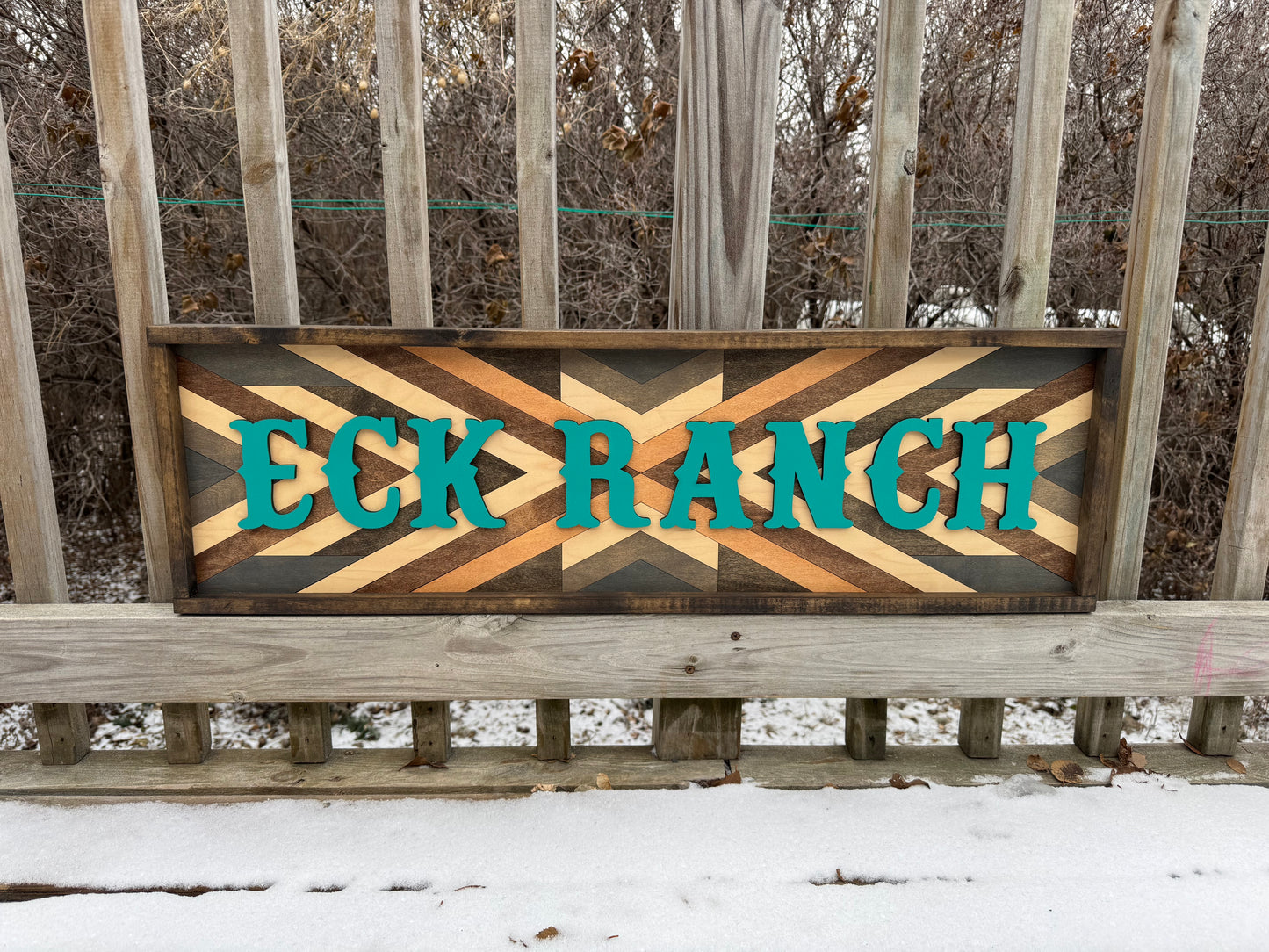 Personalized Geometric Sign