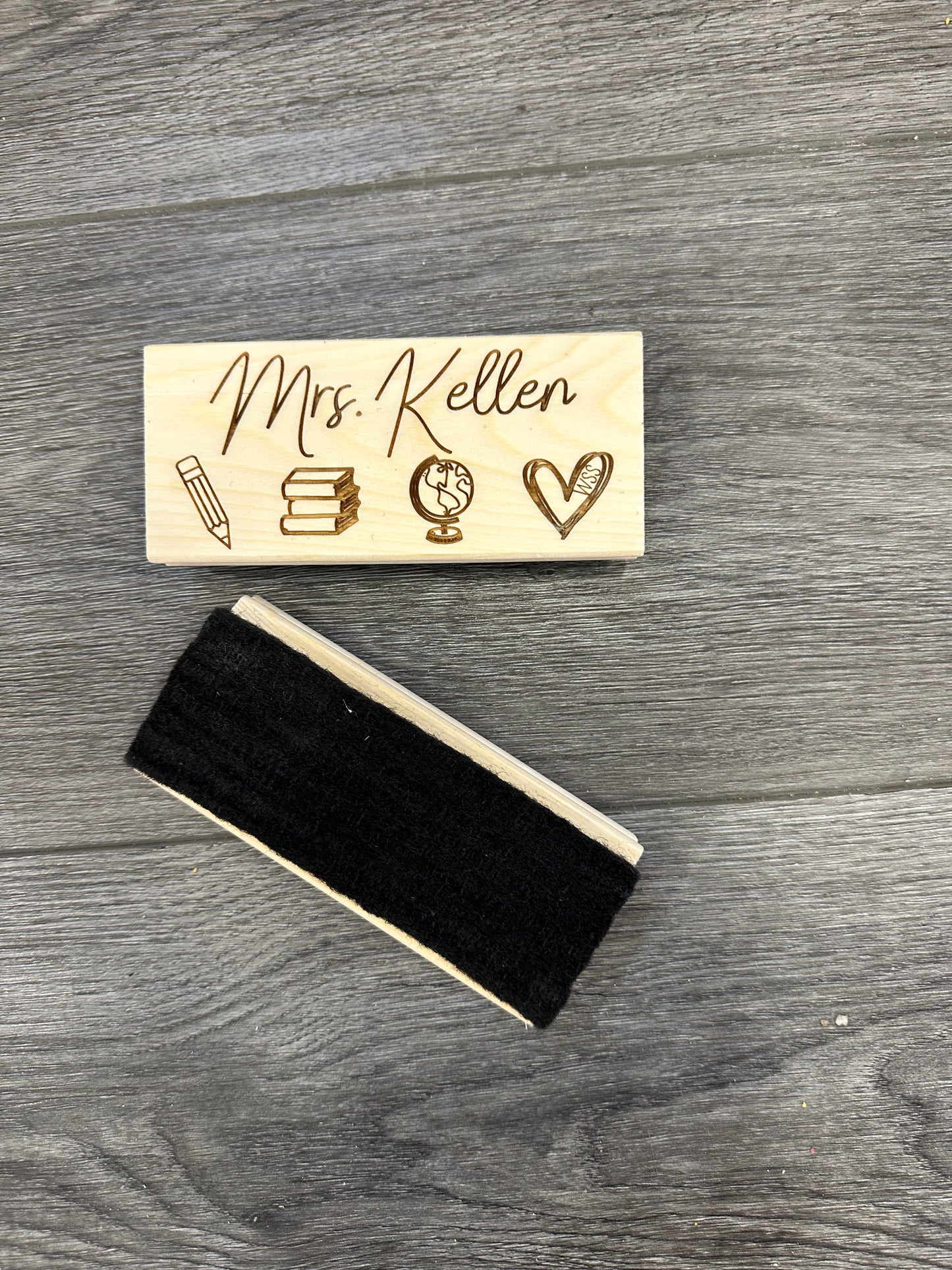 Personalized White Board Eraser