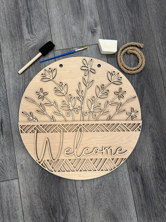 DIY Paint Kit: Welcome Wildflowers