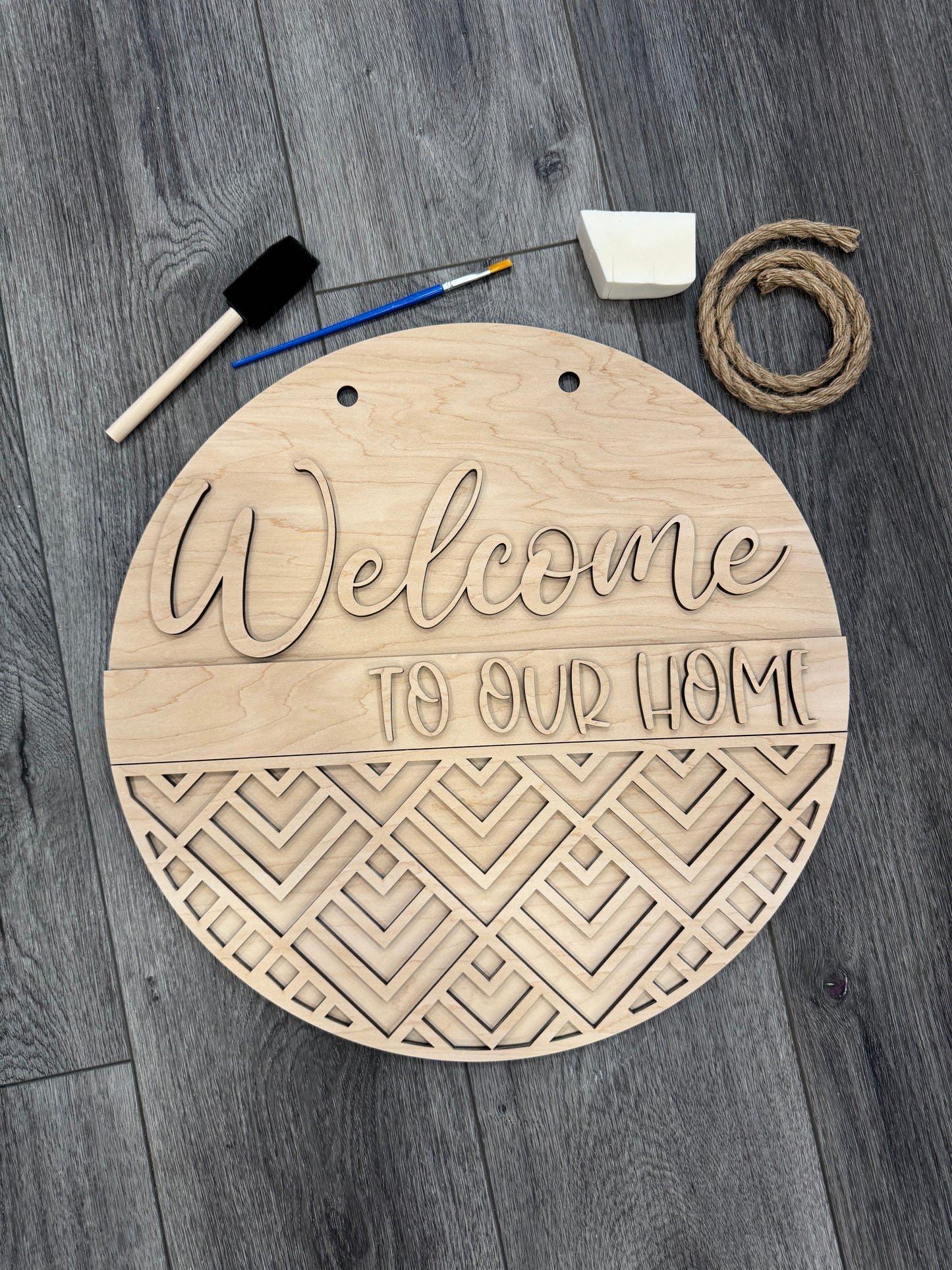 DIY Paint Kit: Welcome to our home