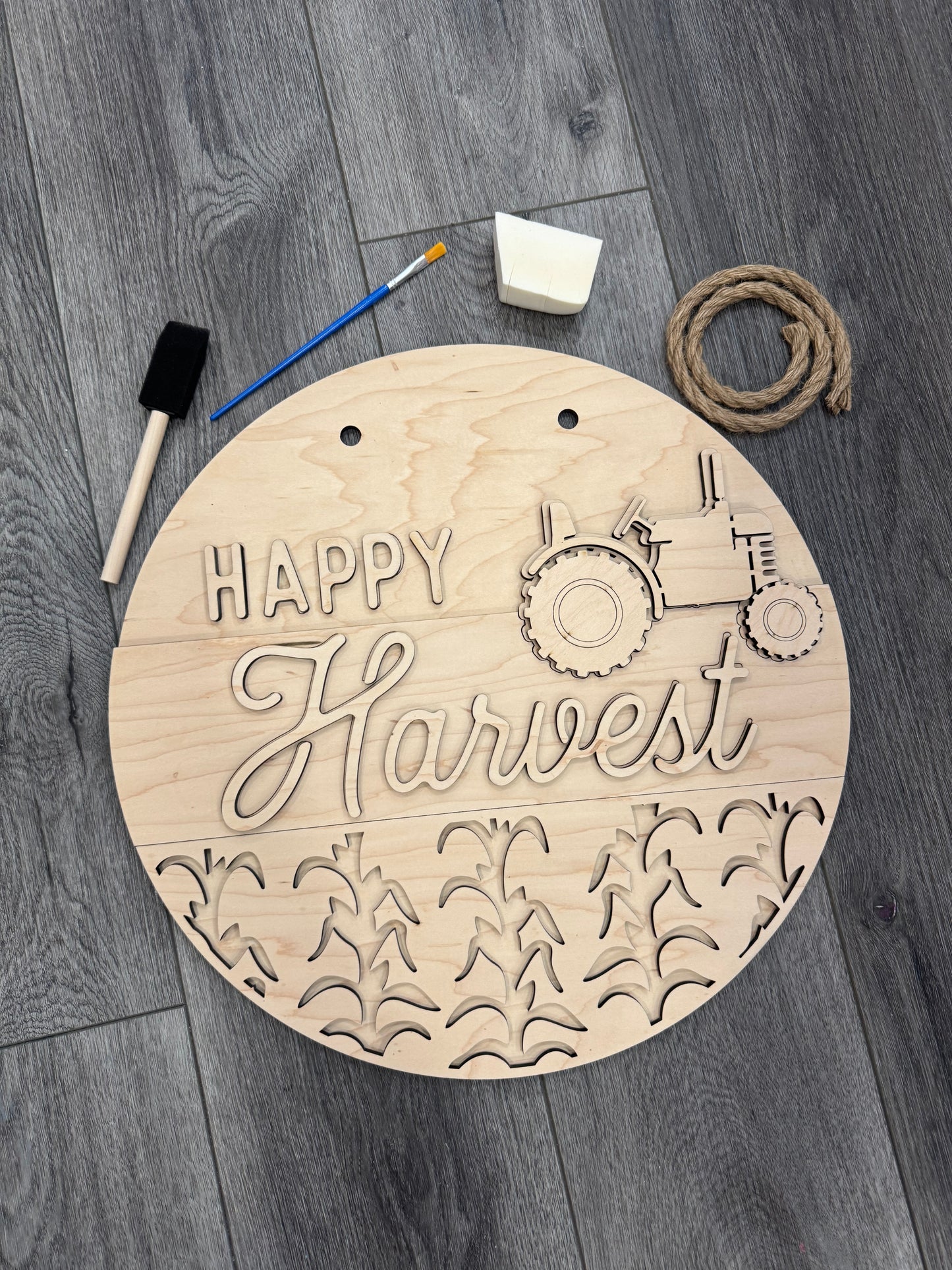 DIY Paint Kit: Happy Harvest Corn