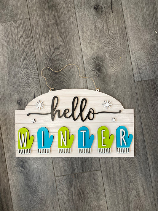 DIY Paint Kit: Hello Winter