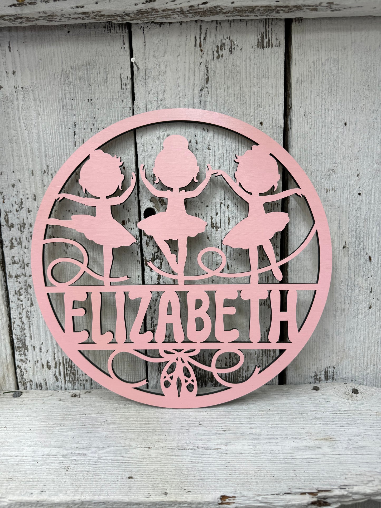 Ballerina Name Sign