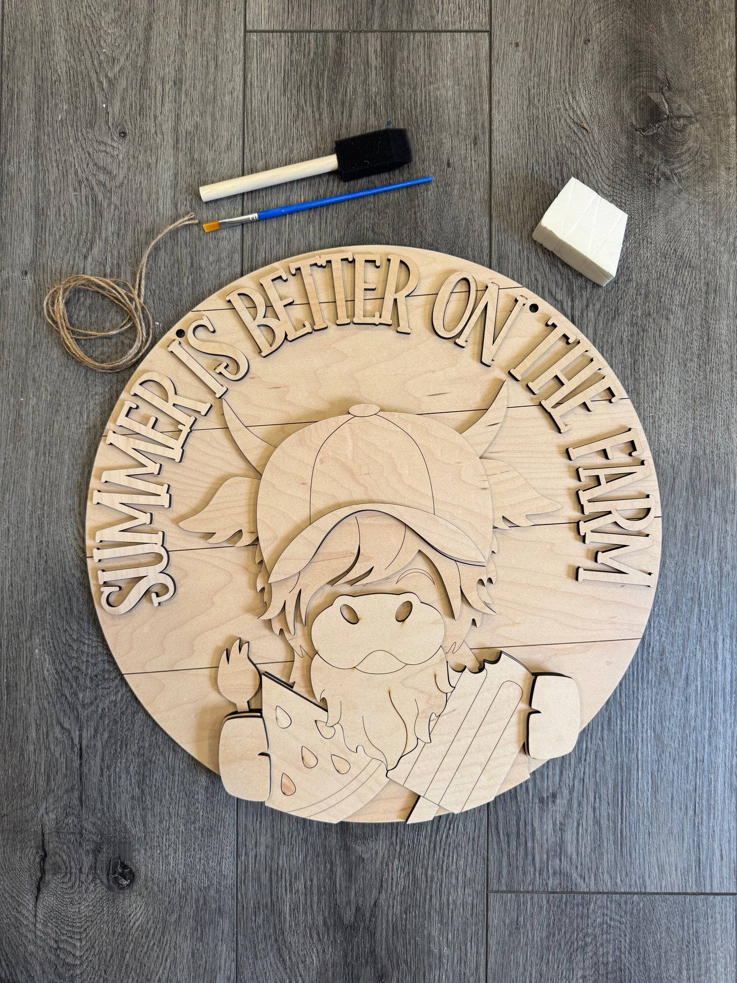 DIY Paint Kit: Summer is better on the farm