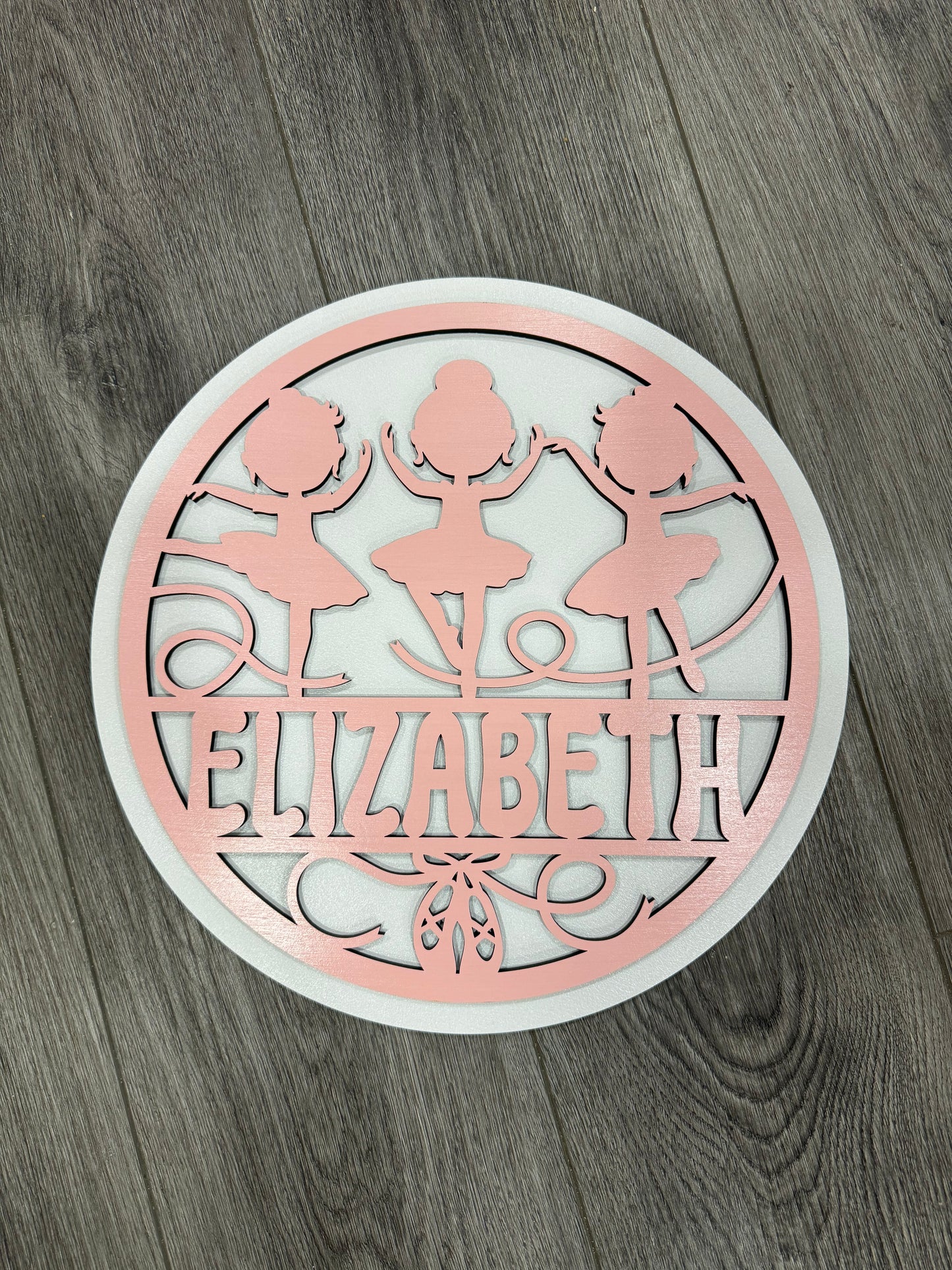 Ballerina Name Sign