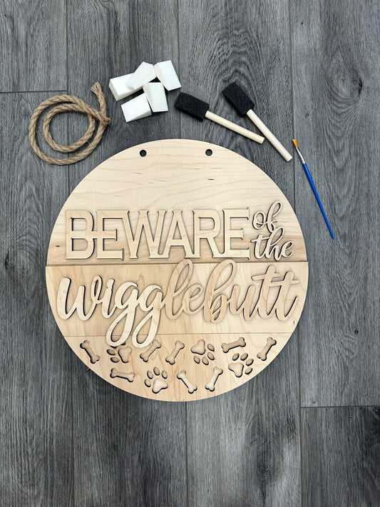 DIY Paint Kit: Beware of the Wigglebutt