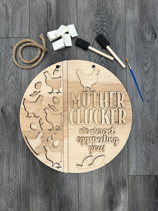 DIY Paint Kit: Mother Clucker