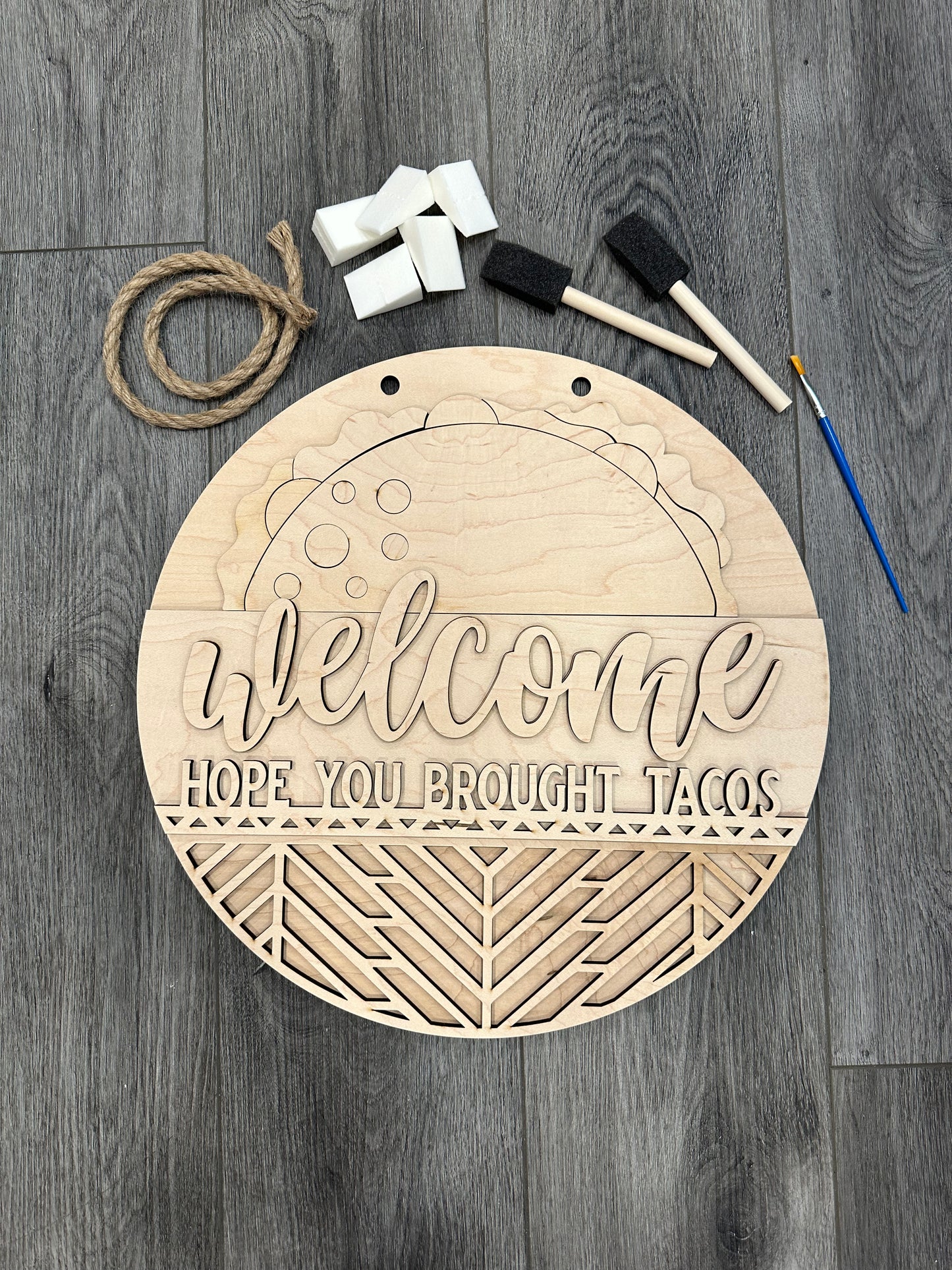 DIY Paint Kit: Hope you brought tacos