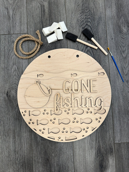 DIY Paint Kit: Gone Fishing