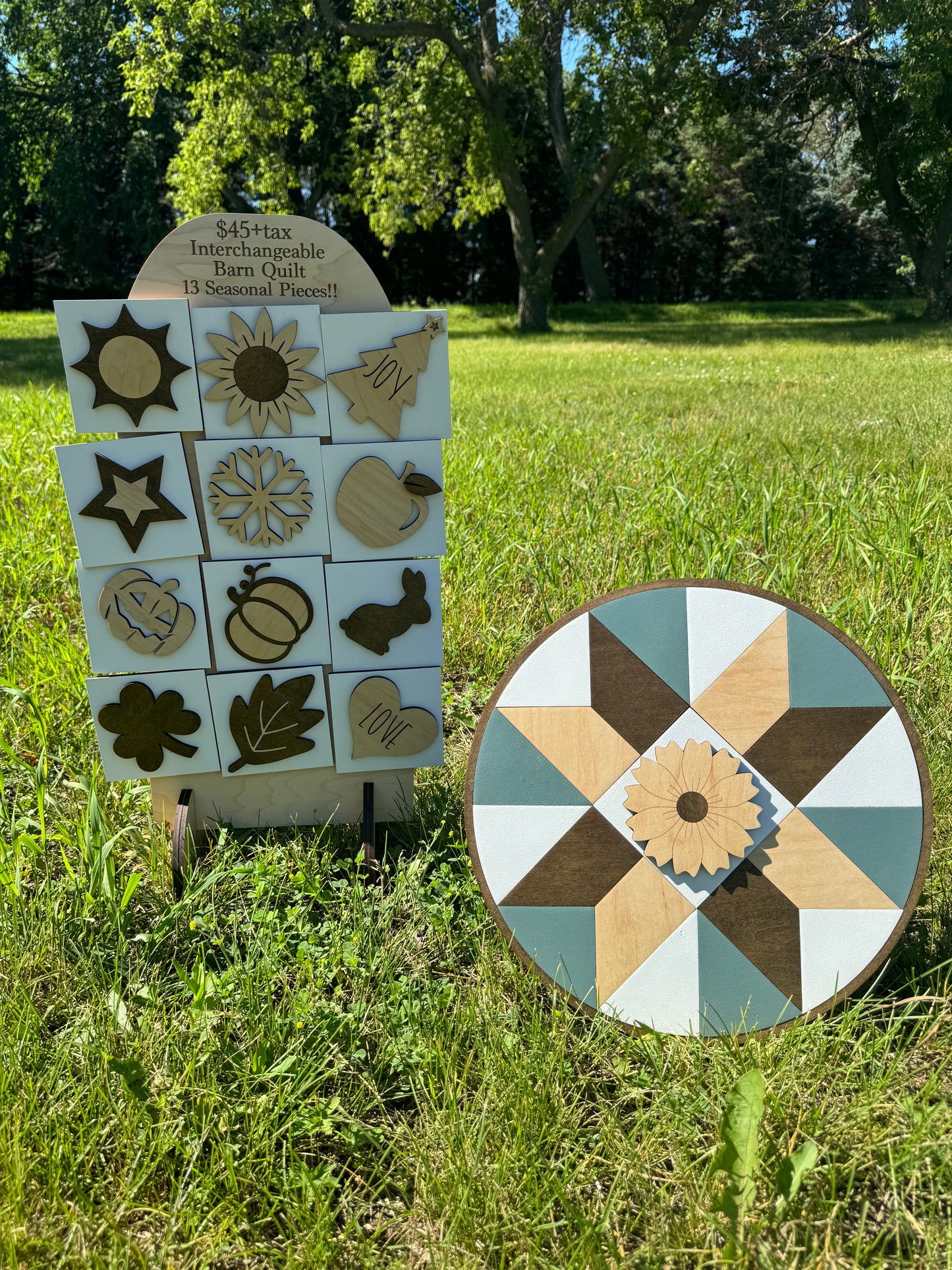 DIY Paint Kit: Interchangeable Barn Quilt