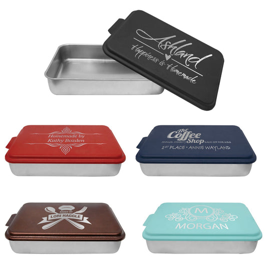 Floral First name cake pan