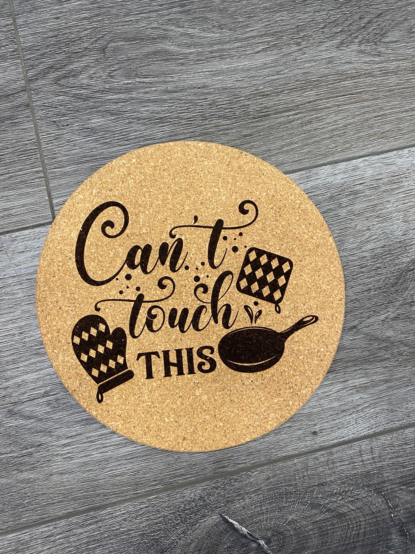 Round Cork Trivet