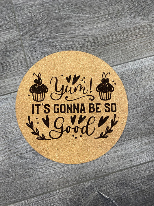 Round Cork Trivet