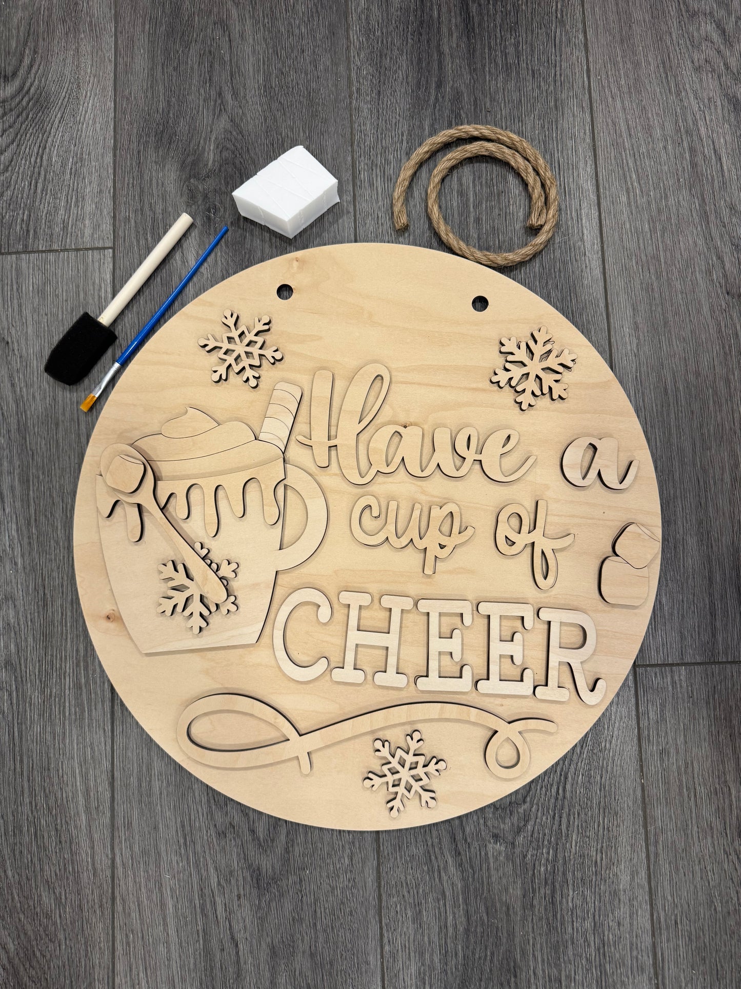 DIY Paint Kit: Have a cup of cheer