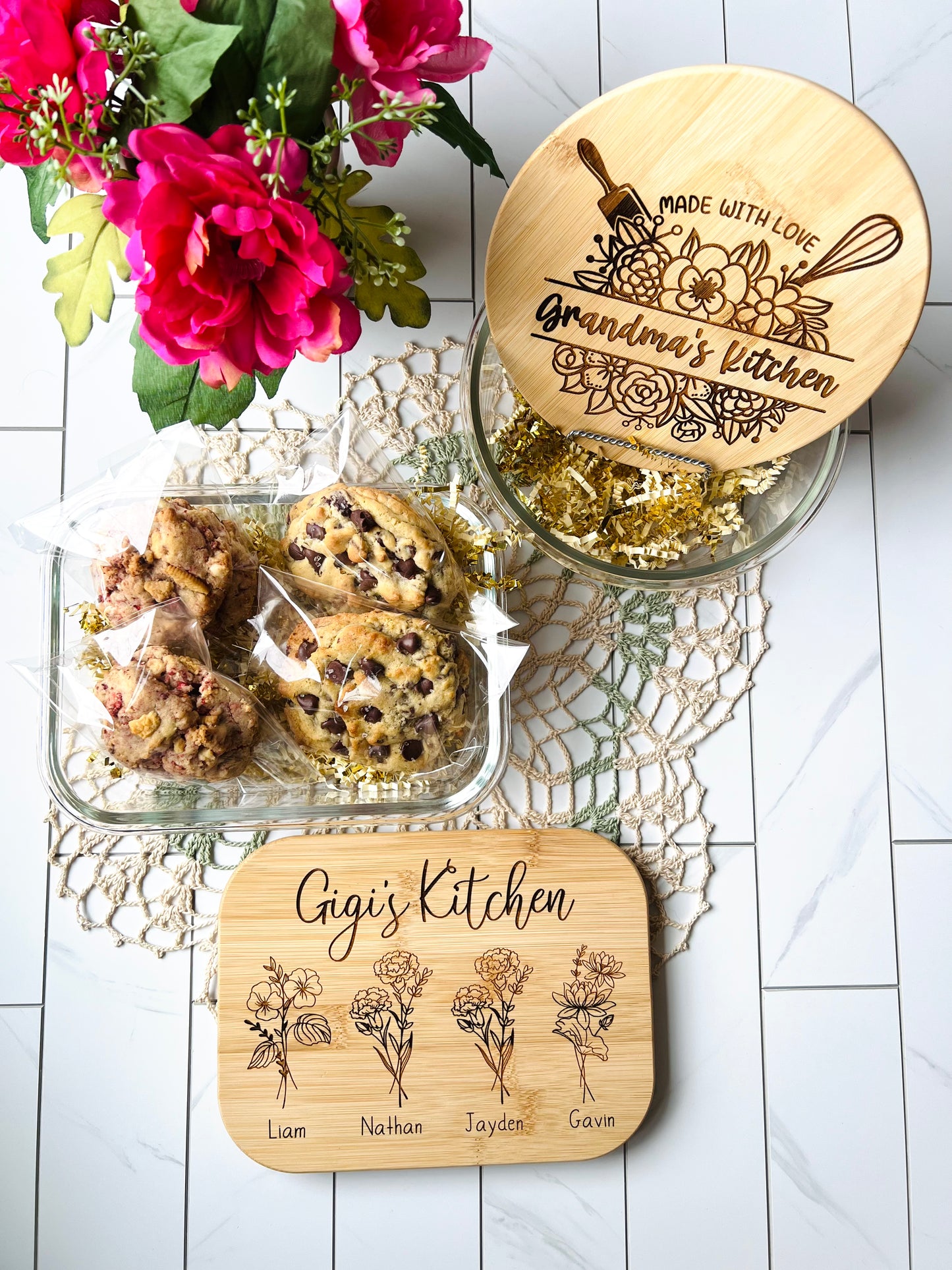 Personalized Glass Dishes