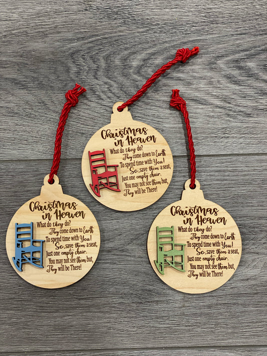 Christmas In Heaven Ornament