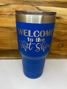 Welcome To The 30oz Ringneck Tumbler - Blue