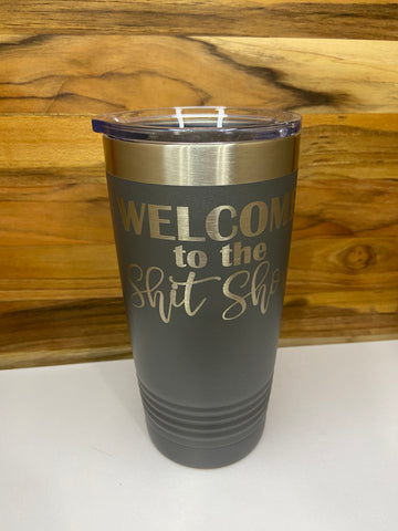 Welcome to the 20oz Ringneck Tumbler - Gray