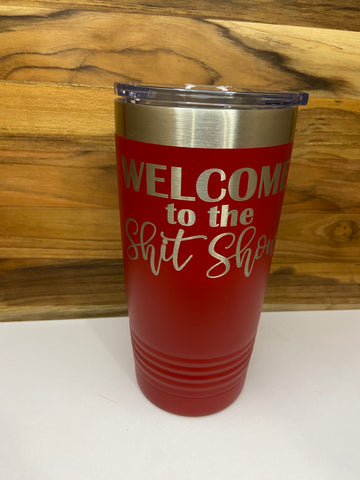 Welcome To The 20oz Ringneck Tumbler - Red