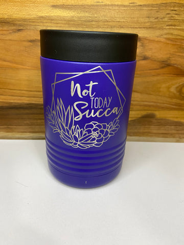 Not Today Succa Beverage Holder - Purple