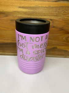 Spicy Disaster Beverage Holder - Light Purple