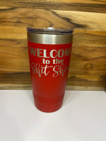 Welcome To The 20oz Ringneck Tumbler - Red