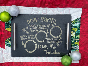 Slate Santa Tray