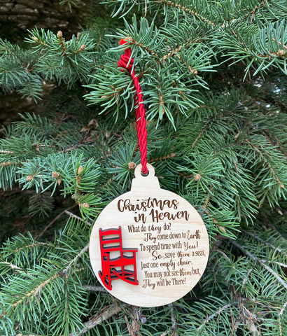 Christmas In Heaven Ornament