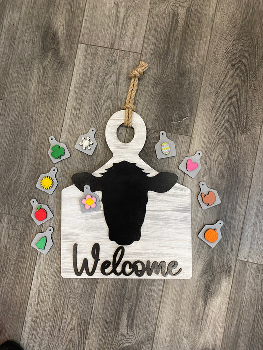 DIY Paint Kit: Interchangeable cattle tag