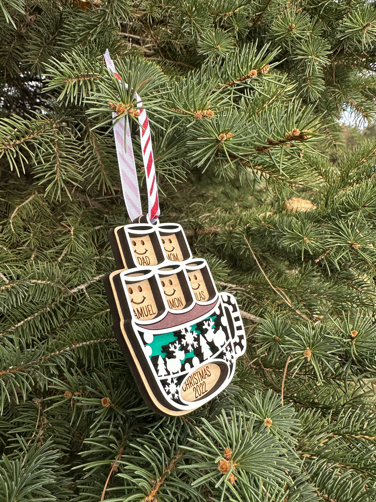 Hot Cocoa Personalized Ornament