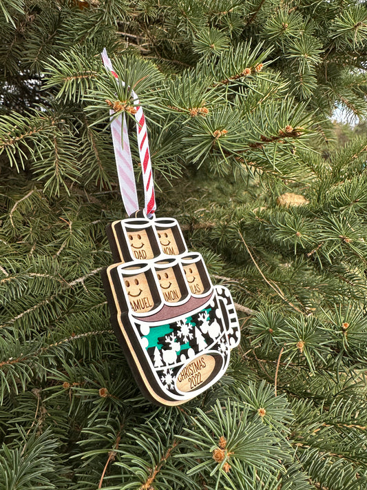 Hot Cocoa Personalized Ornament