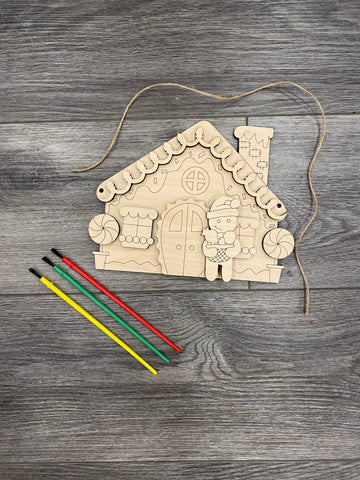 DIY Gingerbread House