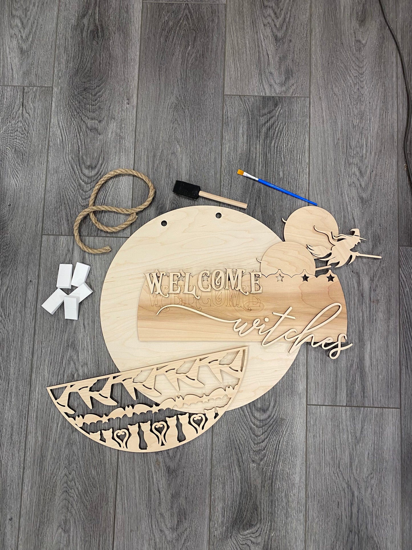 DIY Paint Kit: Welcome Witches