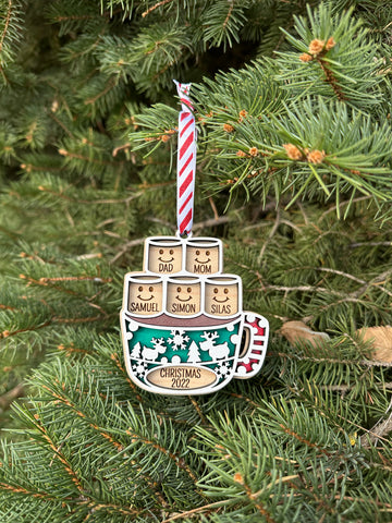 Hot Cocoa Personalized Ornament