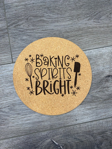 Baking Spirits Bright Trivet