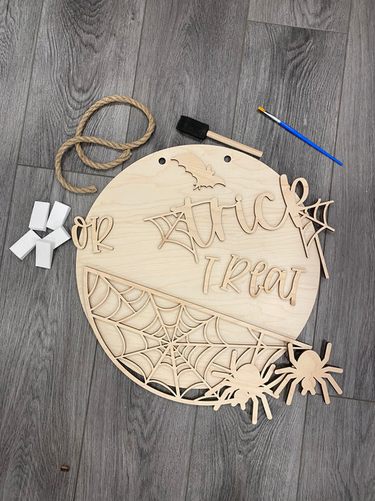 DIY Paint Kit: Trick or Treat Spider